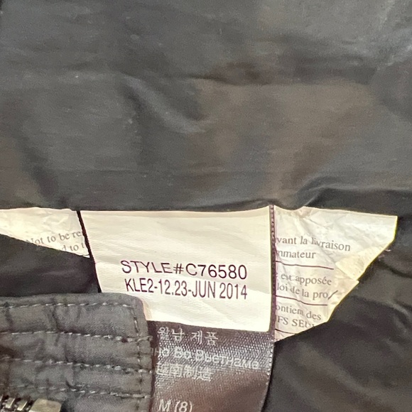 Marmot Black Down Quilted Mini Skirt Medium - Picture 10 of 12